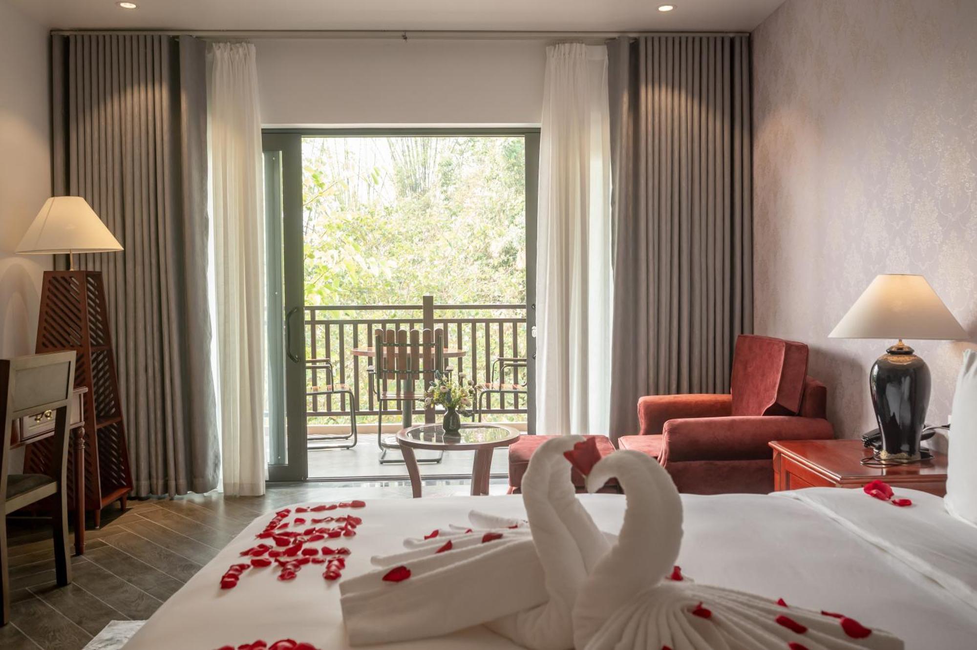 Hotel Khach San Son Nu Bac Kan Exteriér fotografie